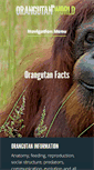 Mobile Screenshot of orangutan-world.com